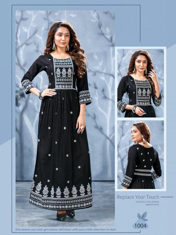 Trendy Sahi 1001 Ethnic Wear Long Kurti Collection